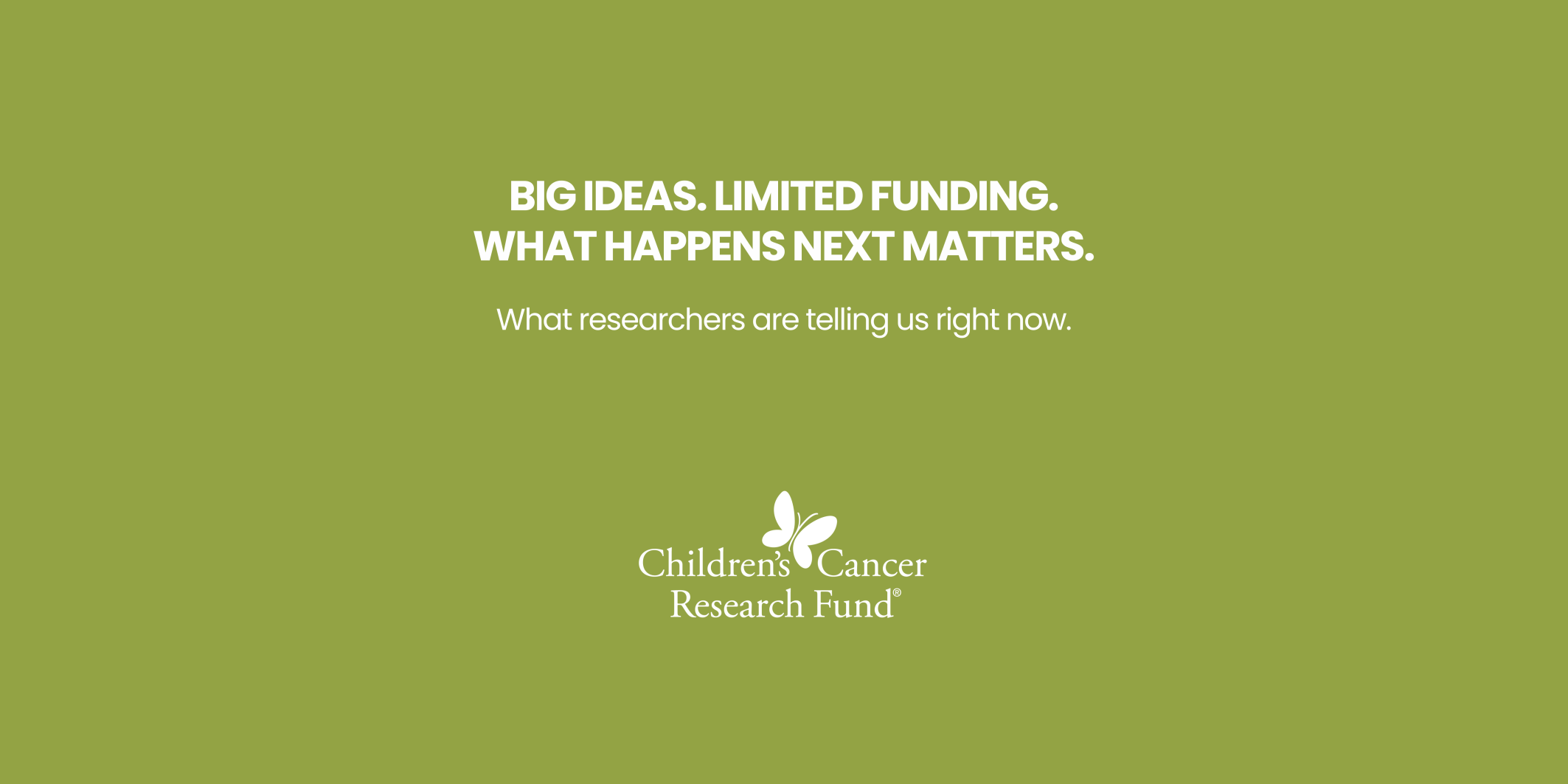 Featured image for “Big Ideas. Limited Funding. What Happens Next Matters. ”